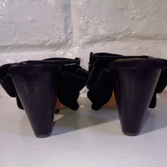 Audrey Brooke Katy Suede Studded Heels - Picture 5 of 9